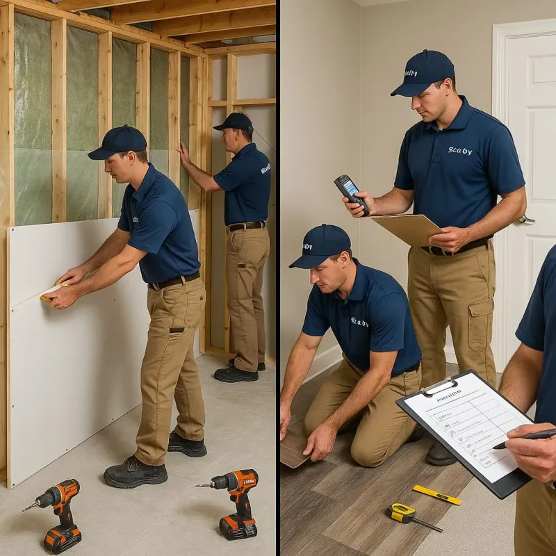 Repairs and Reconstruction process in Hershey, PA